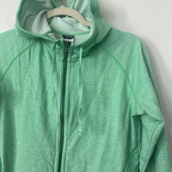 Patagonia Hooded Women’s Green Jacket M - Picture 2 of 7